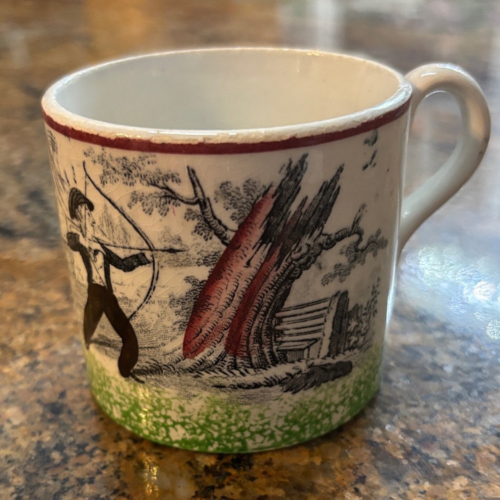 Antique Staffordshire Mug